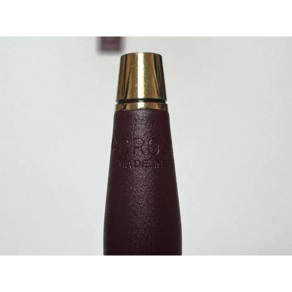 Cross Century Matte Burgundy & Gold Pen 2202 With Pouch NOS